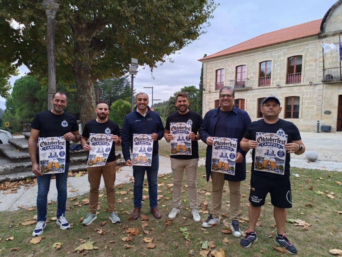 A Oktoberfest de Campelo enche esta fin de semana a Praza da Granxa de música, gastronomía e ambiente festivo
