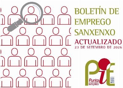Boletín de Emprego actualizado a 23 de setembro de 2026