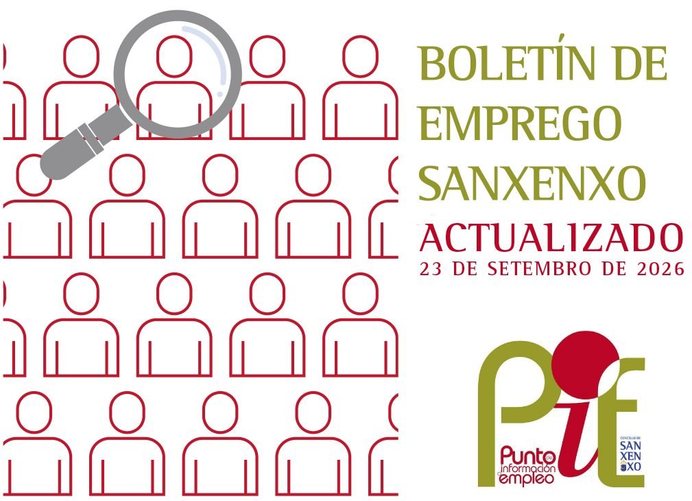 Boletín de Emprego actualizado a 23 de setembro de 2026