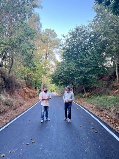 Finalizadas as obras de mellora dos accesos ao lugar de Constenla
