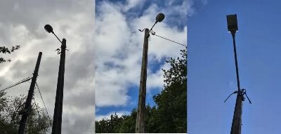 Marín denuncia roubos reiterados de preto de 800 metros de cable do alumeado público