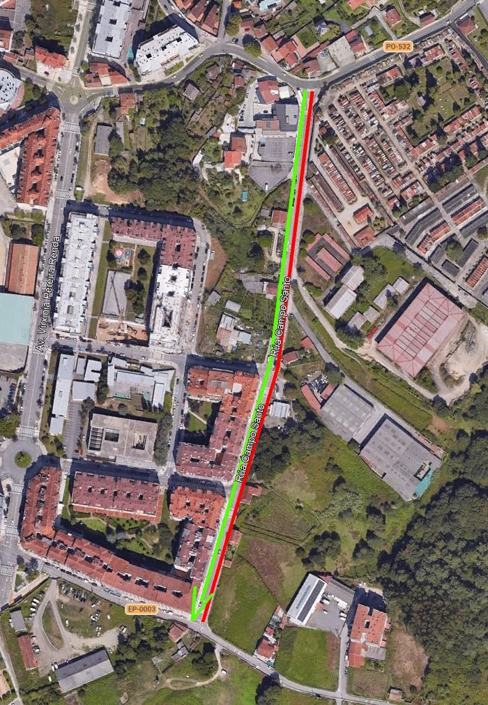 O Concello continúa o plan de asfaltados na Parda coas obras nas rúas Camposanto e Abundancia