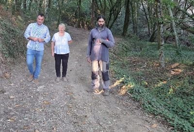 O Concello realiza a Roza e limpeza de máis de 60 quilómetros de pistas forestais en Noalla, Dorrón, Nantes e Padriñán