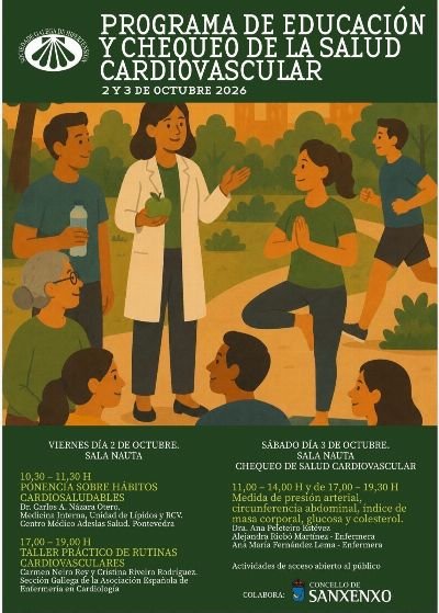 Sanxenxo convértese esta fin de semana na capital da saúde cardiovascular